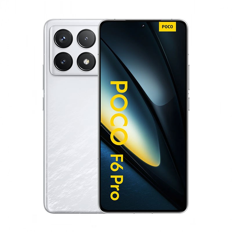 ル*ィ様 POCO F6 Pro 12GB 256GB ホワイト SIMフリー Telefon mobil POCO F6 Pro, 5G, 12 + 512 GB, White, Dual Sim