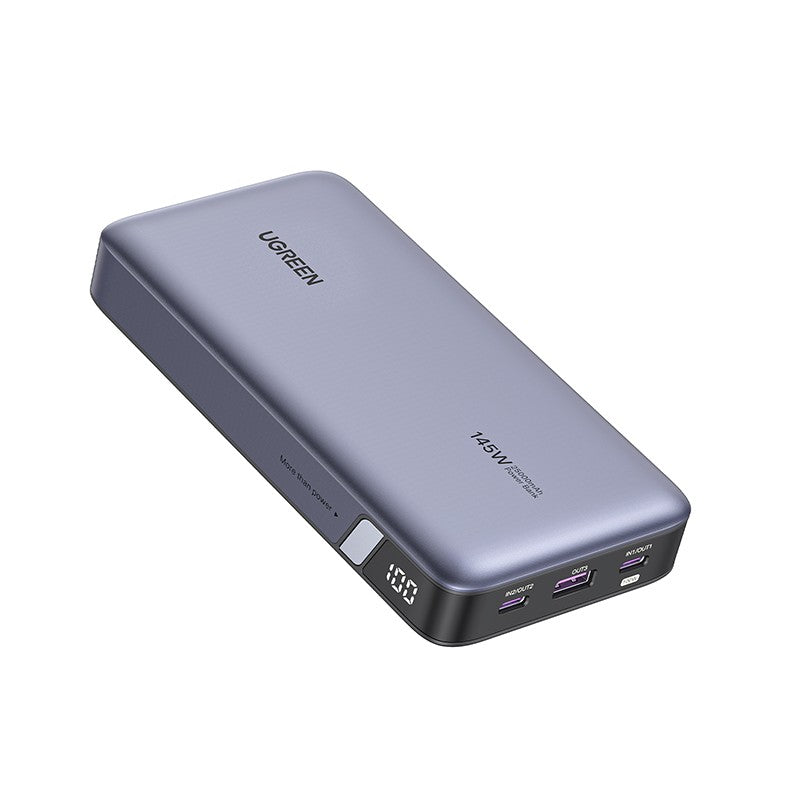 Baterie externa UGREEN Power Bank PB205, 25000mAh, incarcare bidirectionala rapida 145W Fast Charging