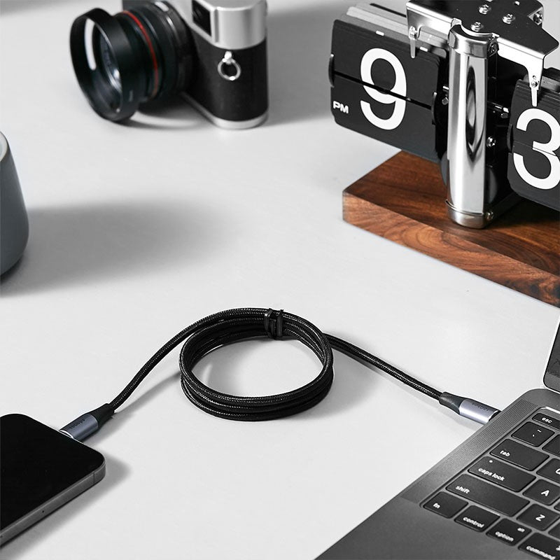 Cablu de incarcare si date UGREEN USB 3.2 Gen 2, UBS-C la USB-C, 1 m, Negru