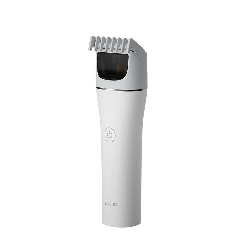 Aparat de tuns ENCHEN Hair Clipper Boost 2, Uscat, 4600 RPM, 800mAh, Alb