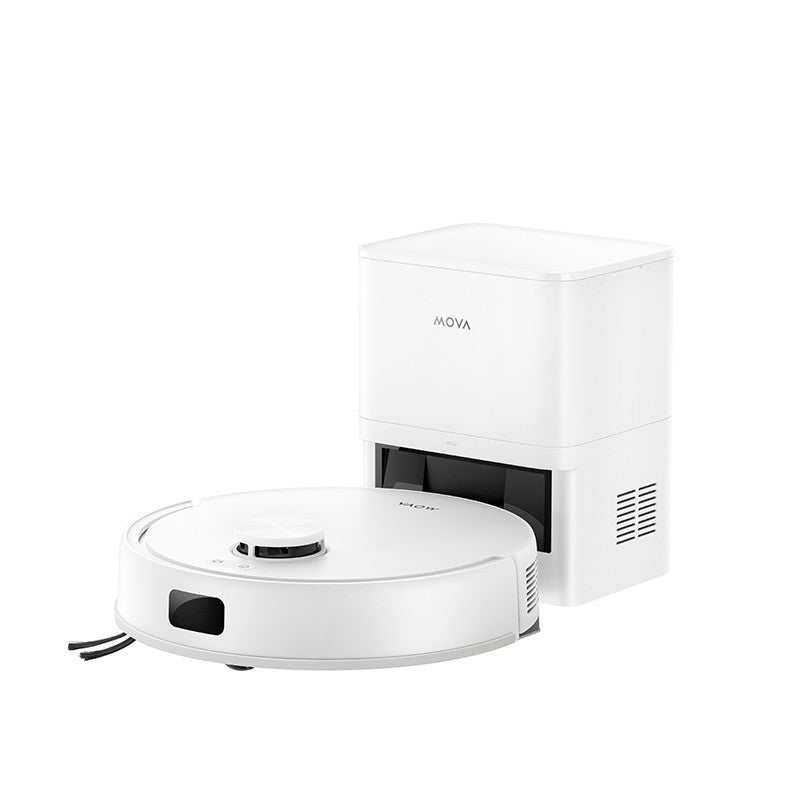 Aspirator robot cu mop MOVA E20S Pro Plus Robot Vacuum Cleaner, 13000Pa, 3200mAh, 3DAdapt™ Obstacle Avoidance, statie colectare