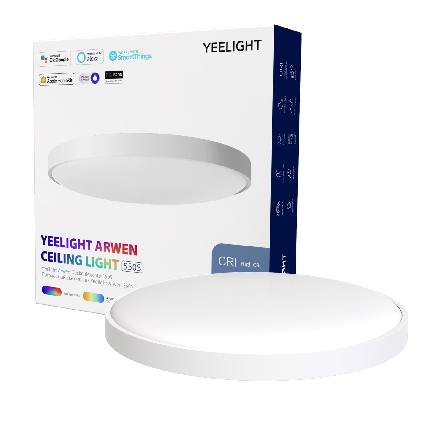Plafoniera Yeelight LED Ceiling Light Arwen 550S, 50W, 3500 lm