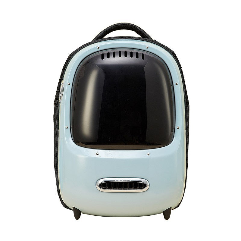 Rucsac cu hublou PETKIT Cat Travel Bag, Blue