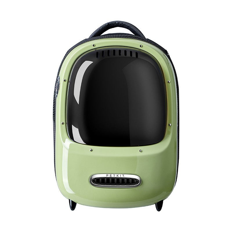Rucsac cu hublou PETKIT Cat Travel Bag, Green