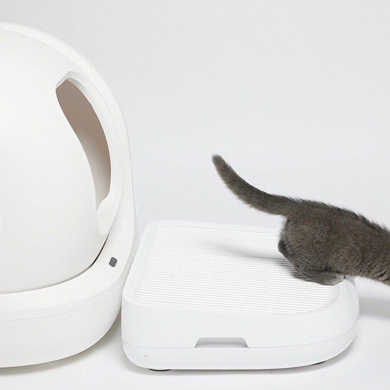Cutie pentru colectarea granulelor de nisip Petkit Cat Litter Trapper, compatibil litiera smart Petkit Pura Max, Pura X
