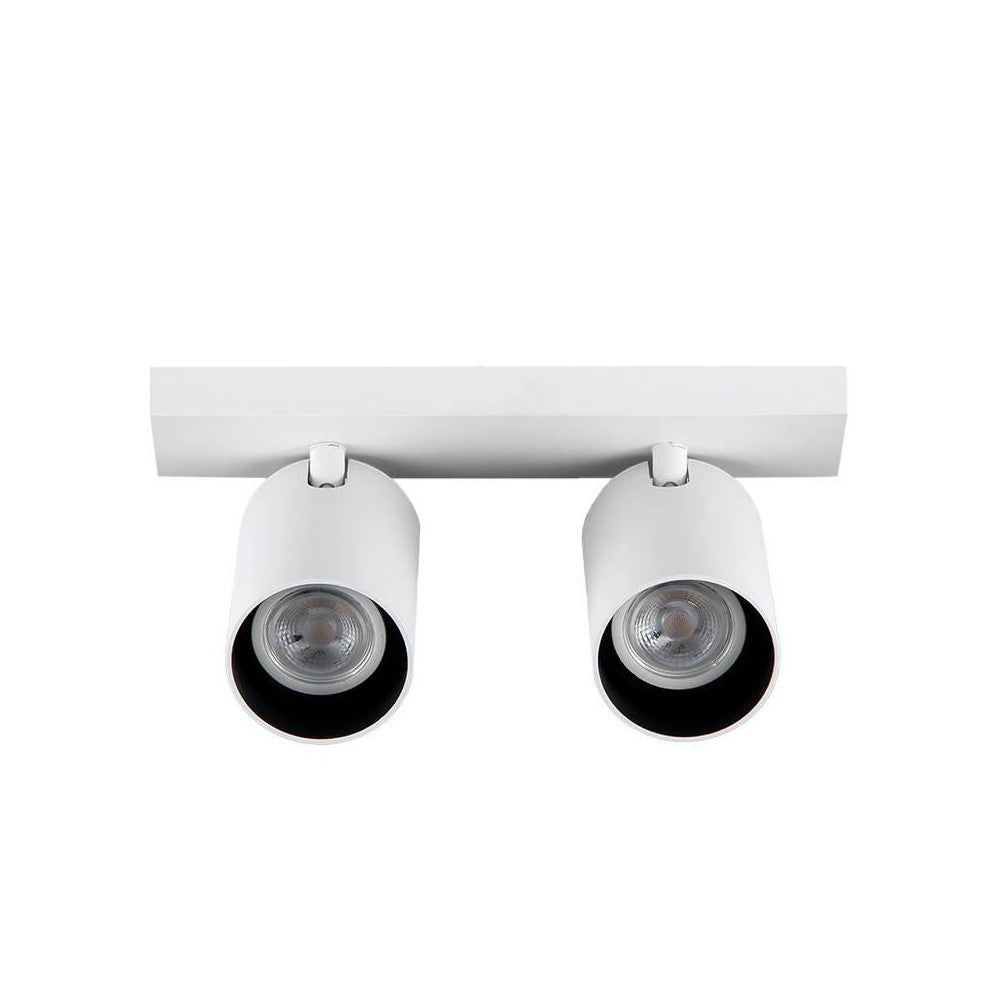 Plafoniera cu 2 Spoturi Yeelight Smart Spotlight, Spot LED Multicolor, Carcasa Alba