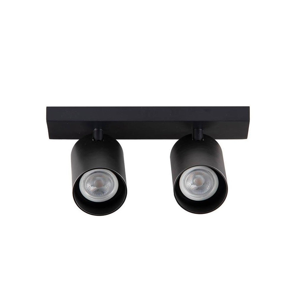 Plafoniera cu 2 Spoturi Yeelight Smart Spotlight, Spot LED Multicolor, Carcasa Neagra