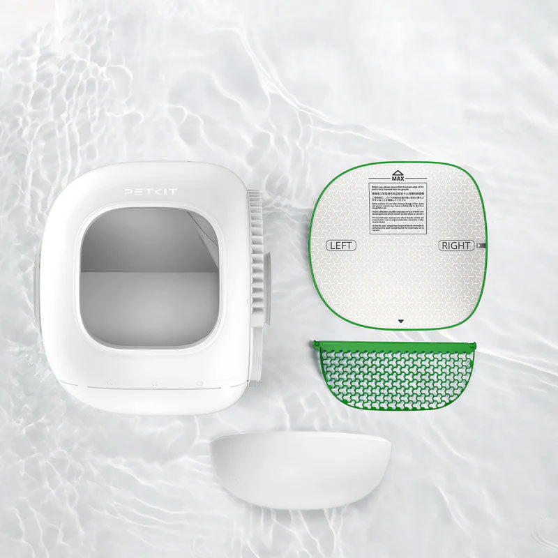 Litiera smart cu autocuratare PETKIT Purobot Max Pro 2 with Camera Self-Cleaning pentru pisici, Recunoastere faciala, 8L