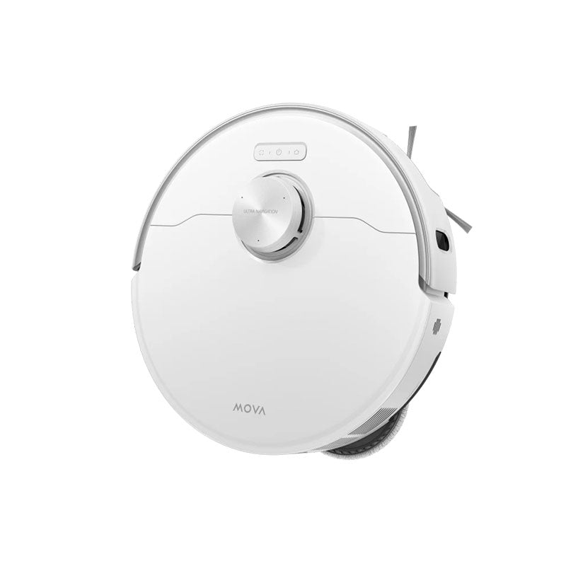 Aspirator robot cu mop MOVA P70 Pro Ultra Robot Vacuum, 30.000 Pa, 5.200mAh, 160 min, MaxiReach™ Edge, statie inteligenta, White