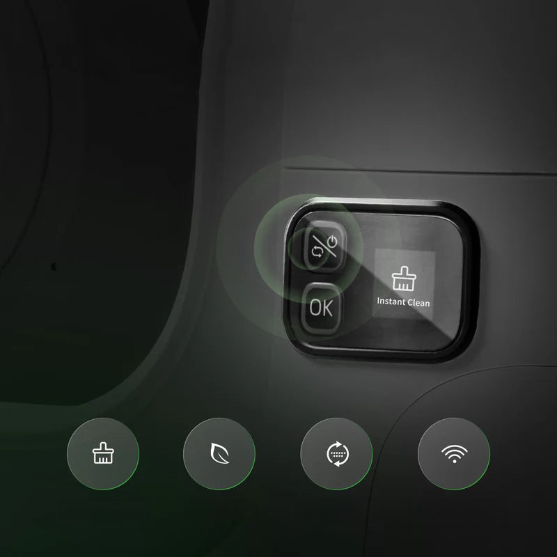 Litiera smart cu autocuratare PETKIT Purobot Max 3 pentru pisici, Functie autocuratare, Capacitate 7L, Afisaj Led, Bluetooth, WiFi, Alb