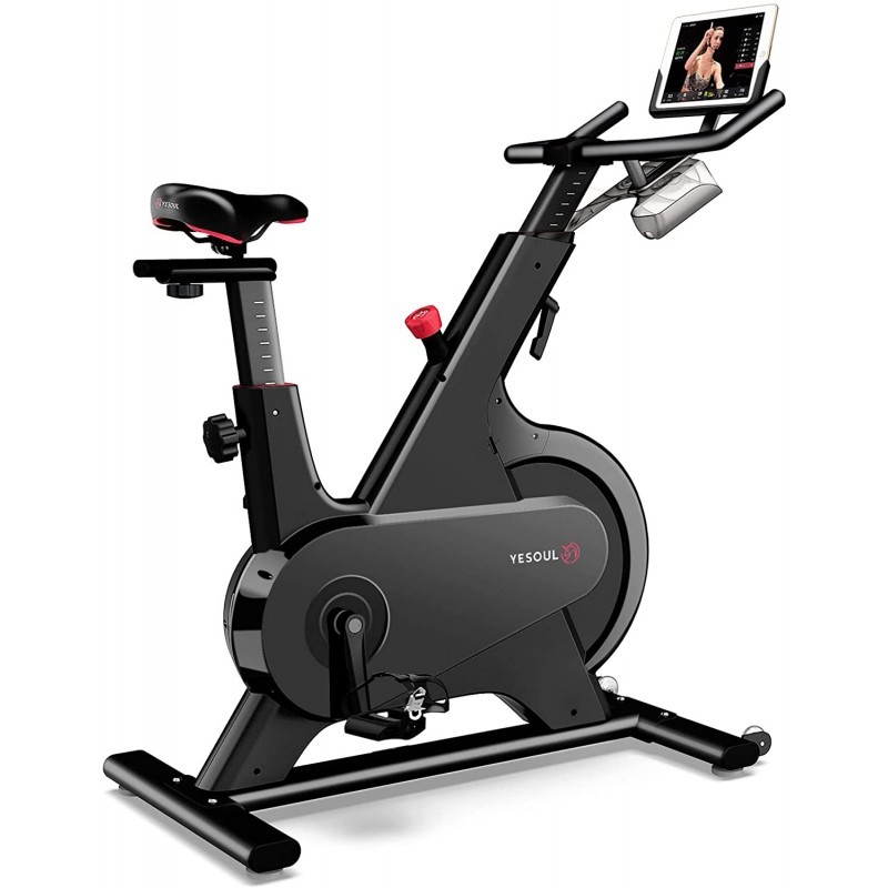 compass Competitors cruise Bicicleta fitness YESOUL Spinning Bike M1, Black