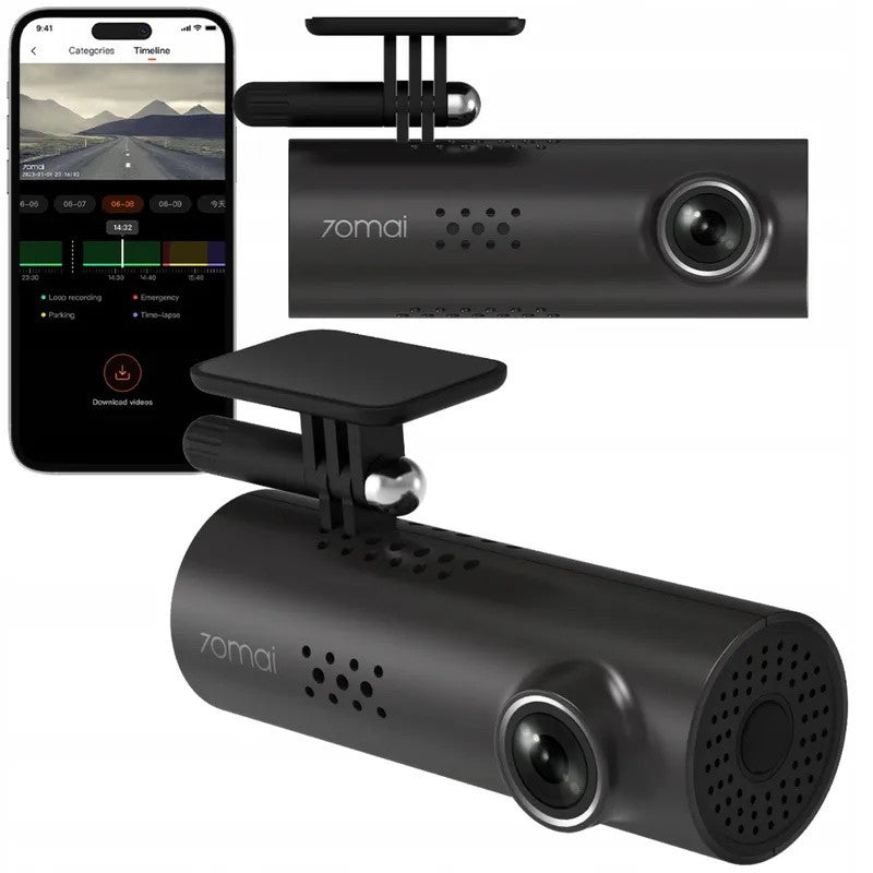 Camera auto 70mai Dash Cam 3, Sony STARVIS 2 IMX662, Tehnologie HDR