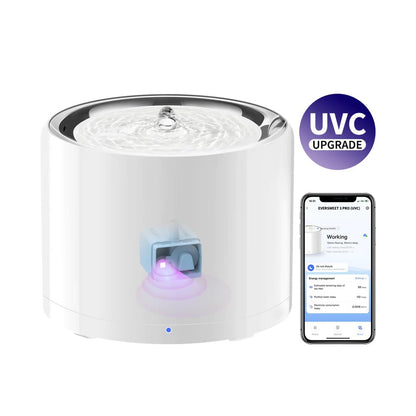 Fantana apa pisici, caini, PETKIT EVERSWEET 3 PRO UVC Wireless Water Fountain cu Bluetooth
