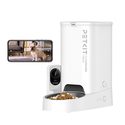 Dozator automat mancare animale de companie cu camera PETKIT YUMSHARE SOLO Smart Feeder with Camera