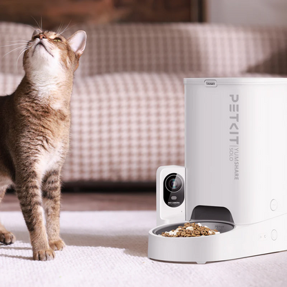 Dozator automat mancare animale de companie cu camera PETKIT YUMSHARE SOLO Smart Feeder with Camera