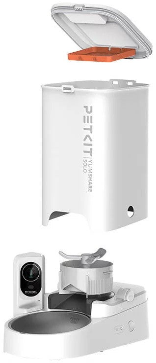 Dozator automat mancare animale de companie cu camera PETKIT YUMSHARE SOLO Smart Feeder with Camera