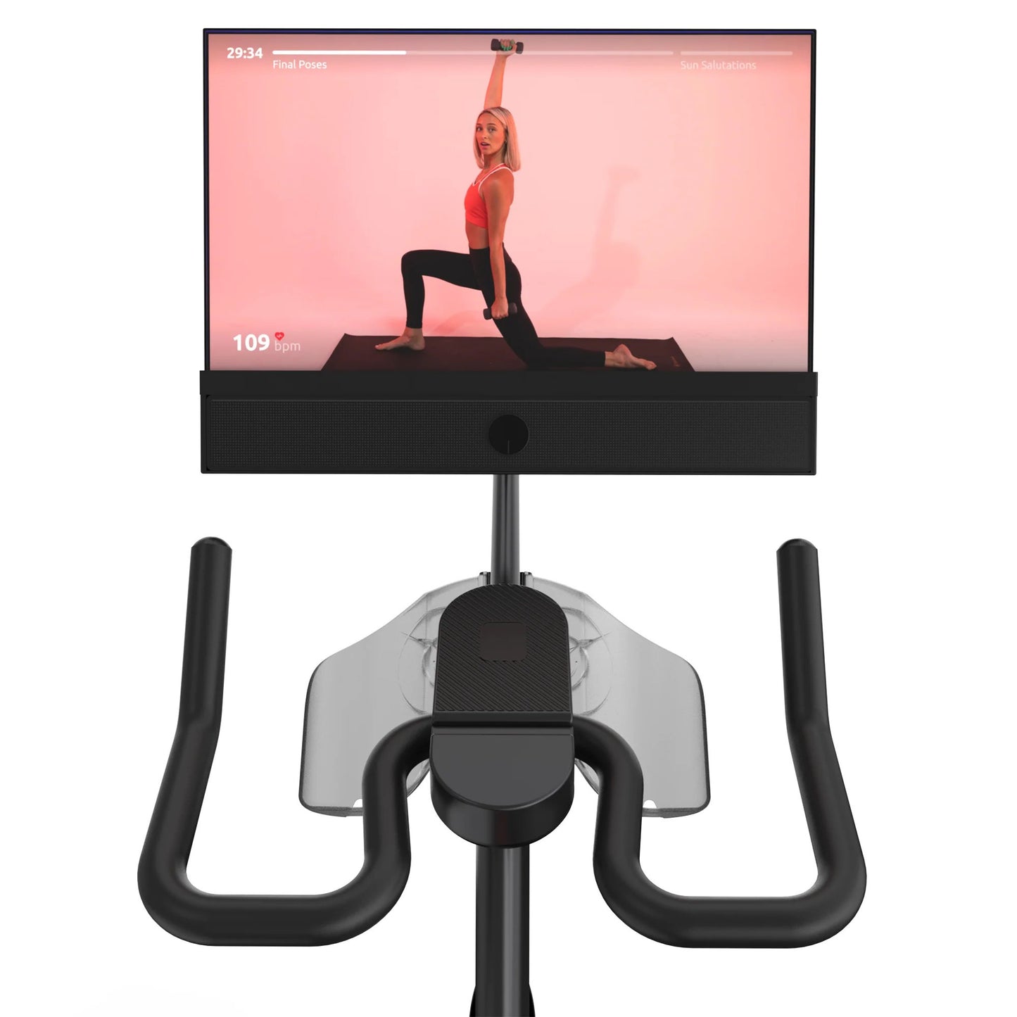 Bicicleta fitness YESOUL Spinning Bike G1M Plus, Black, Display 21.5”, Rezistenta magnetica, Soundbar