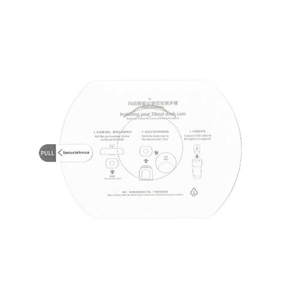 Kit folie adeziva 70mai A5 pentru 70mai Dash Cam Omni (Suport plastic+Folie termorezistenta+Autocolante electrostatice)
