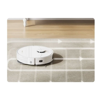 Aspirator robot cu mop Dreame L10s Plus, 7.000 Pa, LiDAR, 5200mAh, Autonomie 155min, Statie colectare inteligenta, alb