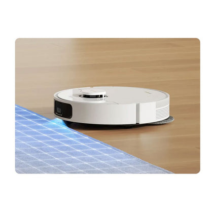 Aspirator robot cu mop Dreame L10s Plus, 7.000 Pa, LiDAR, 5200mAh, Autonomie 155min, Statie colectare inteligenta, alb