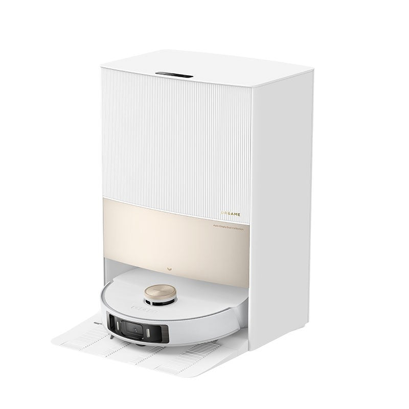 Resigilat - Aspirator robot cu mop Dreame L20 Ultra, Wifi, 7000Pa, 6400mAh,  Autonomie 260 min, Statie Colectare Inteligenta, White