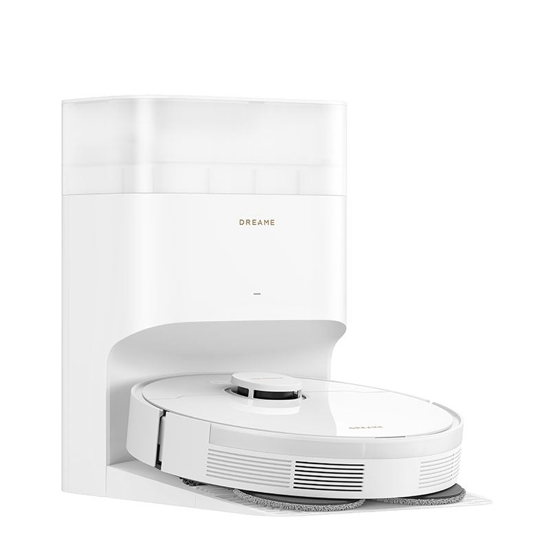 Aspirator robot cu mop Dreame L10s Plus, 7.000 Pa, LiDAR, 5200mAh, Autonomie 155min, Statie colectare inteligenta, alb
