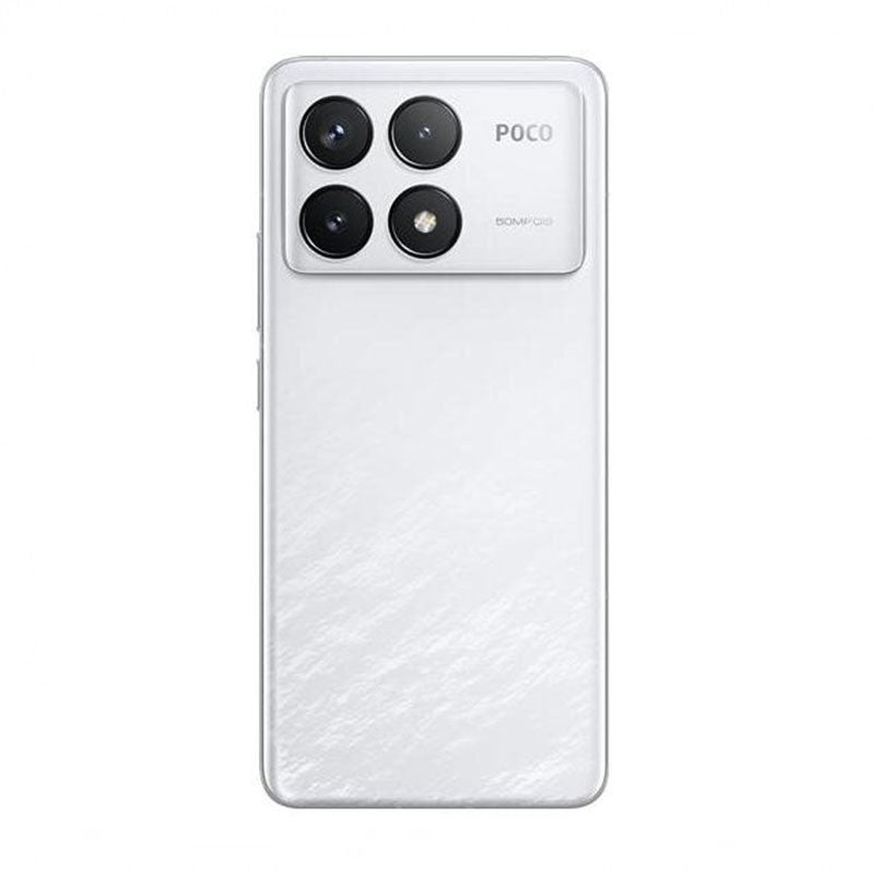 Telefon mobil POCO F6 Pro, 5G, 12GB RAM, 512 ROM, White, Dual Sim, Camera tripla: 50 MP, procesor Snapdragon 8 Gen 2