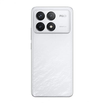 Telefon mobil POCO F6 Pro, 5G, 12GB RAM, 512 ROM, White, Dual Sim, Camera tripla: 50 MP, procesor Snapdragon 8 Gen 2