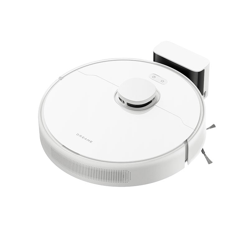 Aspirator robot cu mop Dreame D9 Max Gen 2, 6000Pa, 5200mAh, Autonomie pana la 285 min, Alb