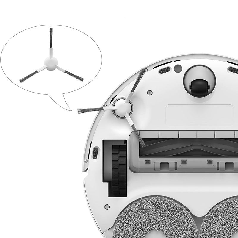 Set 2x Perie laterala compatibila cu aspiratoarele robot Dreame L10s Ultra, L10 Ultra, L10 Prime, L10s prime, L10s Ultra Heat