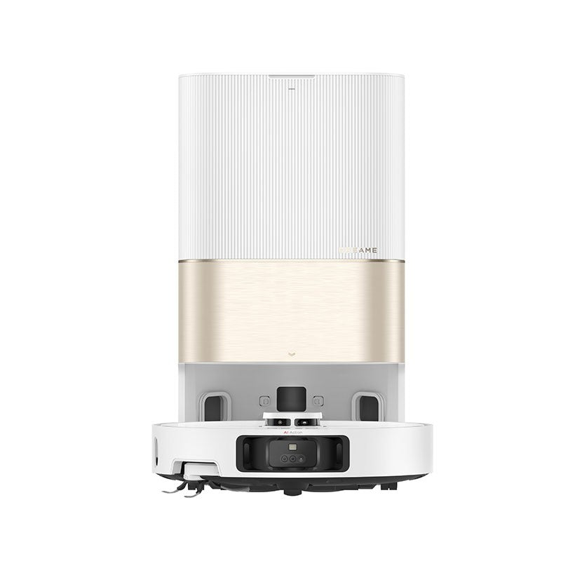 Resigilat - Aspirator robot cu mop Dreame X40 Ultra Complete, 12.000Pa, 6.400mAh, 200 min, AI RGB+3D mapping, statie colectare inteligenta