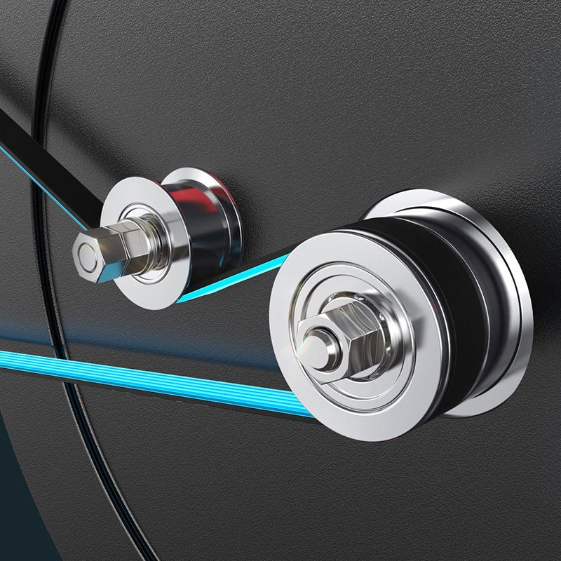 Bicicleta fitness YESOUL Spinning Bike C1A, Black, Suport pentru display, Rezistenta magnetica