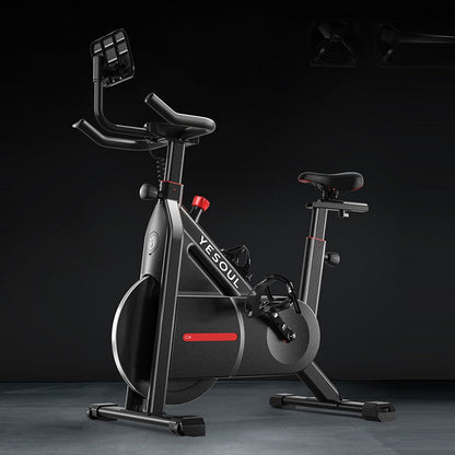 Bicicleta fitness YESOUL Spinning Bike C1A, Black, Suport pentru display, Rezistenta magnetica