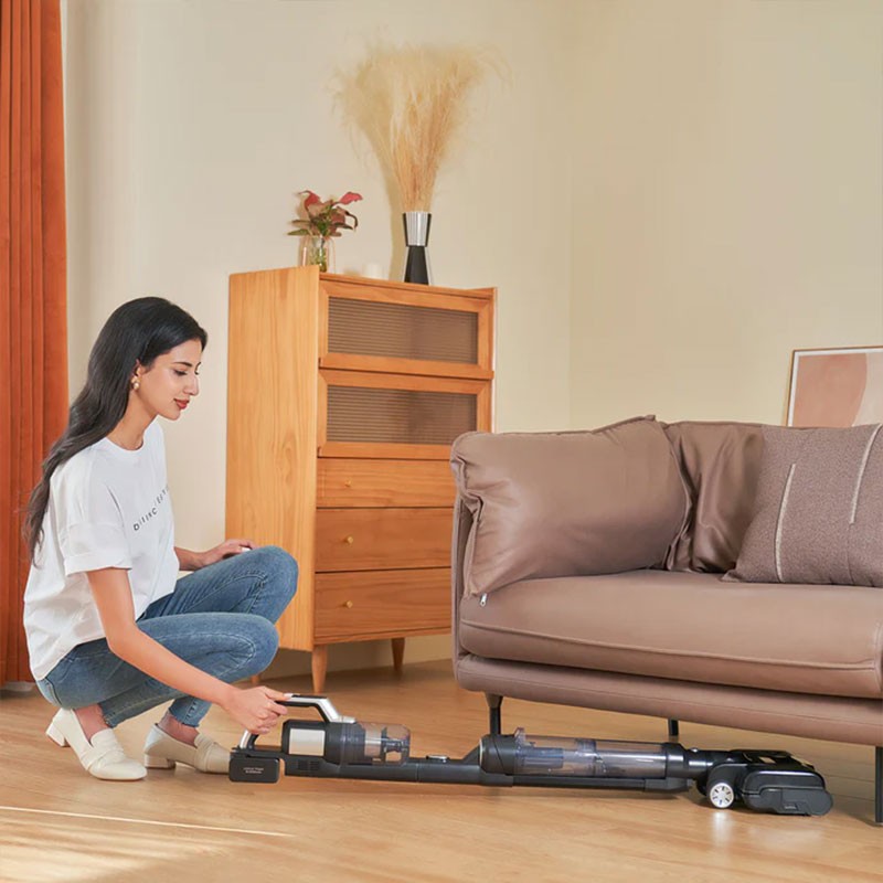 Aspirator vertical fara fir cu spalare Jimmy PW11 Pro Max 5-in-1 Cordless Wet & Dry Vacuum Cleaner, putere 460W, auto max 80 min