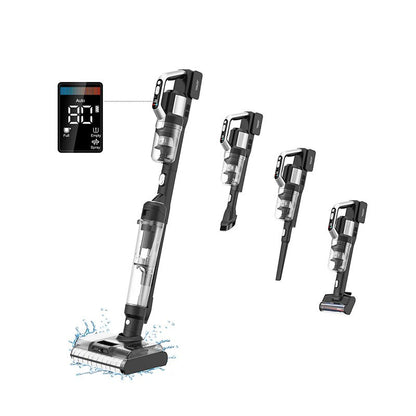 Aspirator vertical fara fir cu spalare Jimmy PW11 Pro 4-in-1 Cordless Wet & Dry Vacuum Cleaner, putere 460W, autonomie 80 min