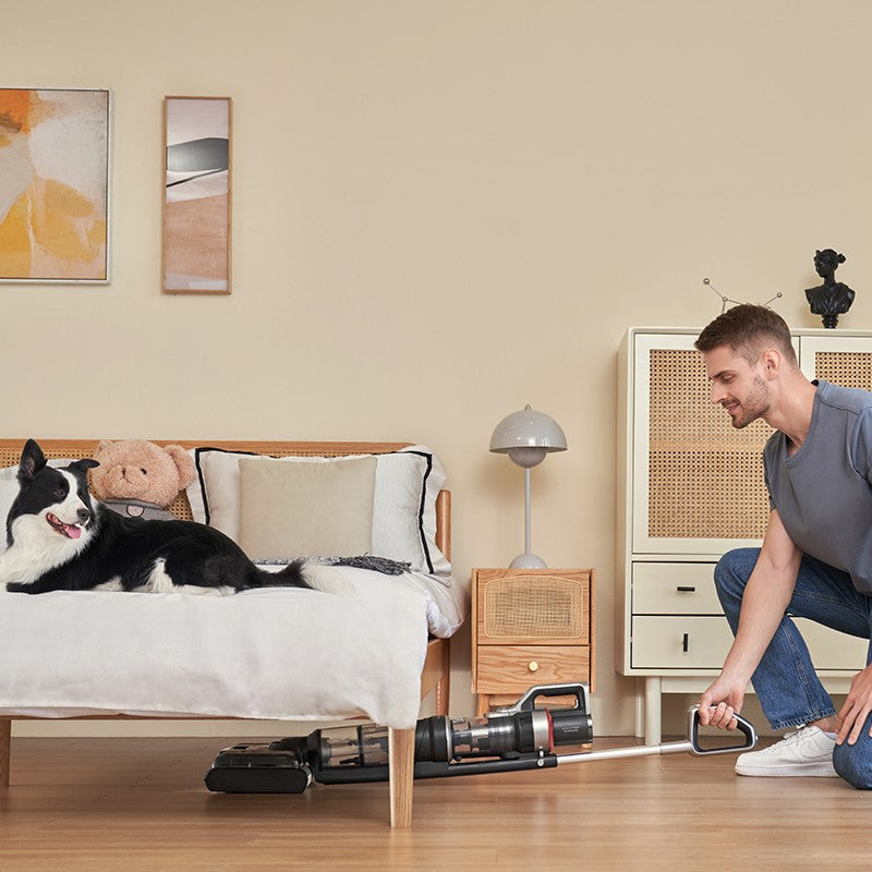 Aspirator vertical fara fir cu spalare JIMMY HW11 Pro Max Cordless 4-in-1 Vacuum&Washer, putere 500W, autonomie 80 min
