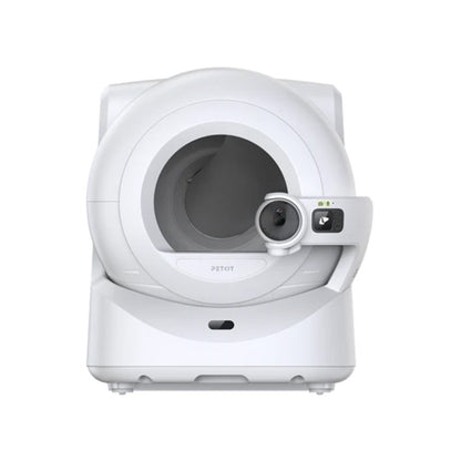 Litiera smart cu autocuratare PetKit Purobot Ultra Self-Cleaning with AI-Powered Camera pentru pisici, Recunoastere faciala, 10L
