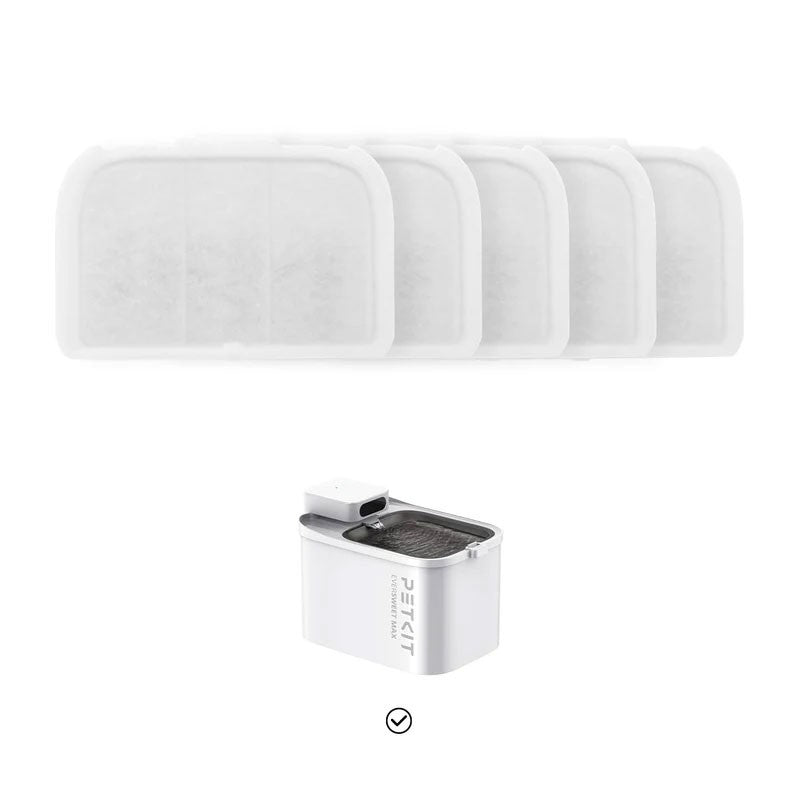 Set 5 filtre pentru fantana apa pisici PETKIT Cordless Eversweet Max