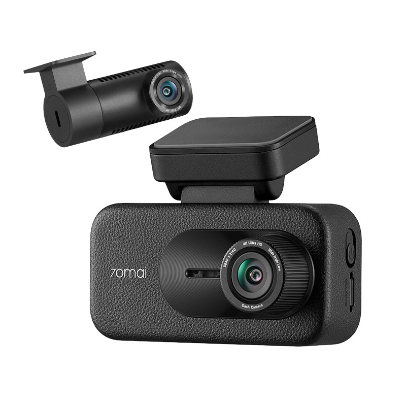 Set 2 Camere auto 70mai Dash Cam 4K A900 si camera luneta 70mai RC44H, inregistrare Dual Channel, GPS, HDR, ADAS