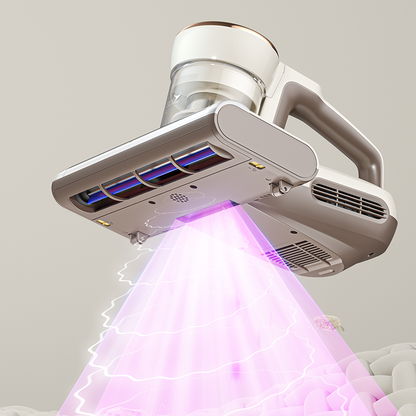Aspirator antiacarieni Jimmy WB63 Anti-Mite UV Vacuum, putere 600W, Light Beige
