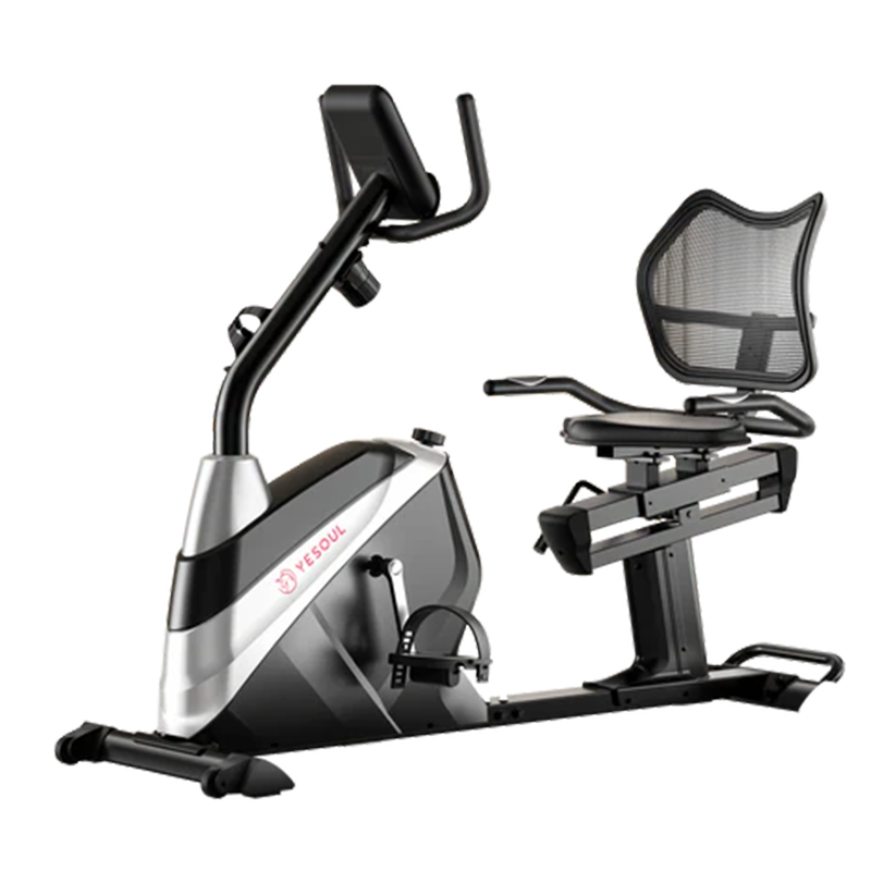 Bicicleta fitness YESOUL J1 Indoor Exercise Bike, Black, Display HD, Rezistenta magnetica