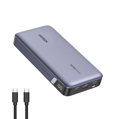 Baterie externa UGREEN Power Bank PB205, 25000mAh, incarcare bidirectionala rapida 145W Fast Charging