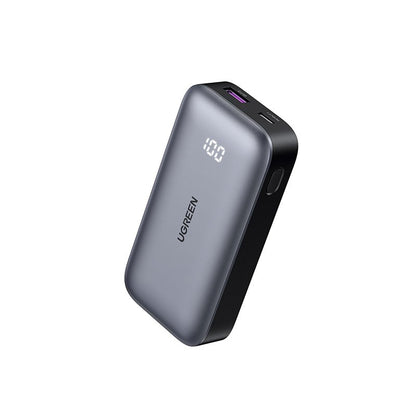 Baterie externa UGREEN Power Bank PB502, 10000mAh, incarcare bidirectionala rapida, 30W, Fast Charging Negru
