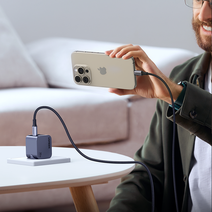 Incarcator rapid retea UGREEN Nexode Pro 30W USB-C GaN Fast Charger EU, 1 x USB-C, Gri