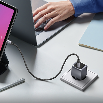Incarcator rapid retea UGREEN Nexode Pro 30W USB-C GaN Fast Charger EU, 1 x USB-C, Gri