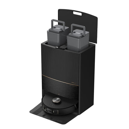 Resigilat - Aspirator robot cu mop Dreame L20 Ultra, Wifi, 7000Pa, 6400mAh,  Autonomie 260 min, Statie Colectare, Black