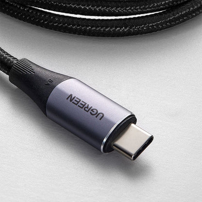 Cablu de incarcare si date UGREEN USB 3.2 Gen 2, UBS-C la USB-C, 1 m, Negru