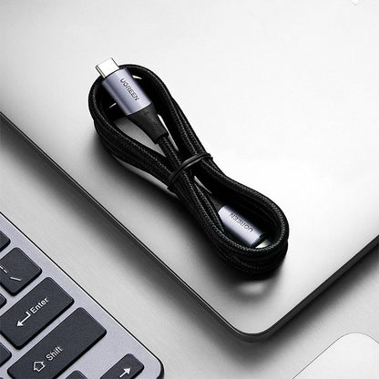 Cablu de incarcare si date UGREEN USB 3.2 Gen 2, UBS-C la USB-C, 1 m, Negru
