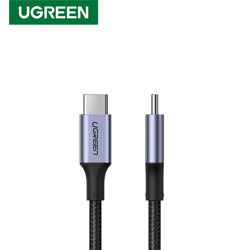 Cablu de incarcare si date UGREEN USB-C Cable Aluminum Case with Braided, USB-C la USB-C, 2 m, Negru