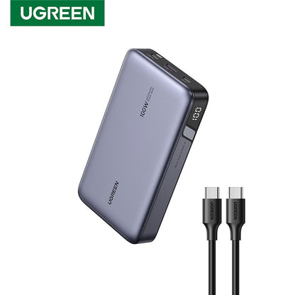 Baterie externa UGREEN Power Bank PB720, 20000mAh, incarcare bidirectionala rapida 100W Fast Charging